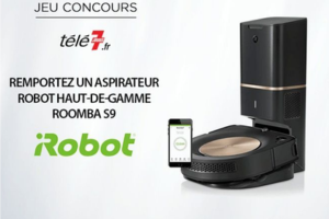 un aspirateur robot connecté Roomba S9 iRobot à gagner