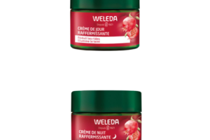 une crème de jour ou de nuit Raffermissante Weleda