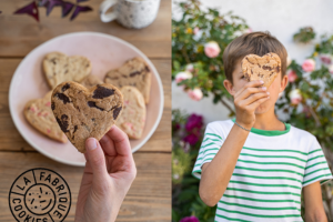 boîte de cookies cœur La Fabrique Cookies