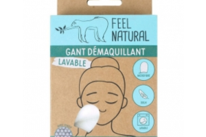 gant démaquillant lavable Feel Natural