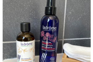 kit démaquillant biphasé bio de Ladrôme