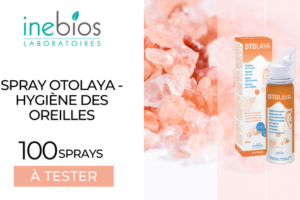 spray Otolaya hygiène des oreilles d'Inebios