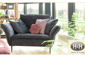 un fauteuil loveseat Marseille de H&H à gagner