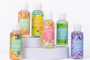 un mini gel-douche Evoluderm
