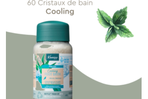 cristaux de bain pieds Cooling de Kneipp