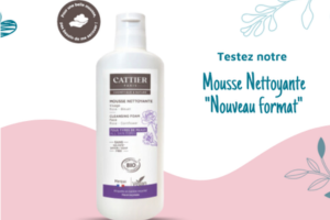 mousse nettoyante nouveau format de Cattier