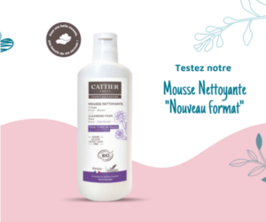 mousse nettoyante nouveau format de Cattier