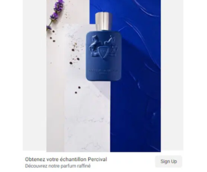 parfum Percival de Marly Paris