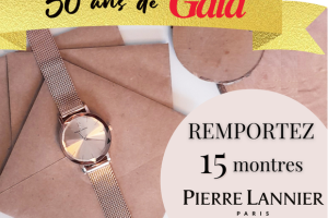 une montre Pierre Lannier à gagner