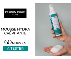 une mousse hydra crépitante de Perron Rigot