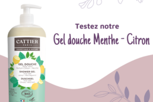 gel douche Citron-Menthe de Cattier