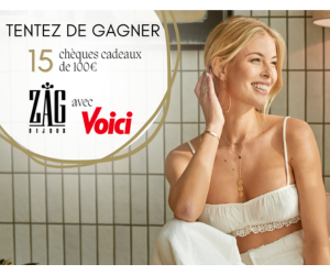 un chèque-cadeau Zag bijoux de 100 euros à gagner