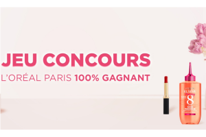 un coffret beauté L'Oréal Paris à gagner