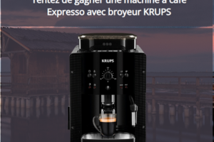 une cafetière Expresso KRUPS à gagner