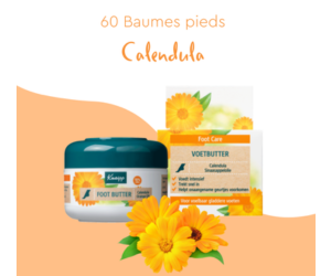 Beurre pieds Calendula de Kneipp