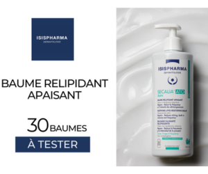 baume relipidant apaisant Secalia d'Isispharma