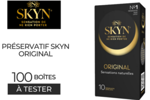 boîte de préservatifs Skyn Original