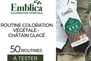 coloration végétale châtain glacé d'Emblica