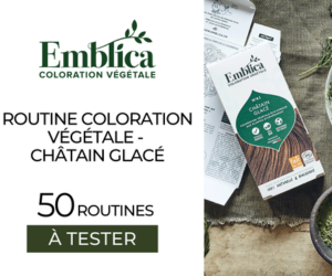 coloration végétale châtain glacé d'Emblica
