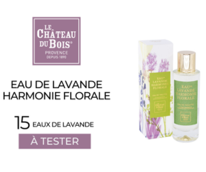eau de lavande Harmonie Florale Château du Bois
