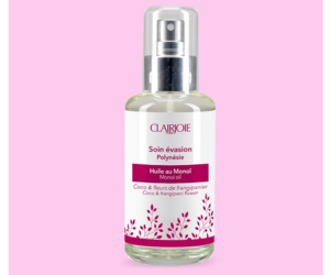 huile de monoï bio de la marque ClarJoie