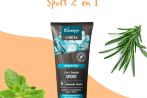 shampooing-douche sport homme de Kneipp