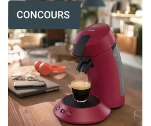 une machine à café Phillips à gagner