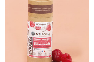 shampoing sec sans rinçage framboise de Centifolia