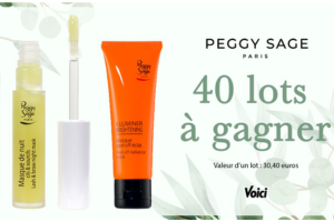 un lot de soins Peggy Sage à gagner