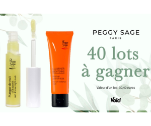 un lot de soins Peggy Sage à gagner