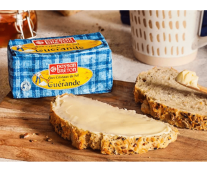 beurre aux cristaux de sel de Guérande Paysan Breton