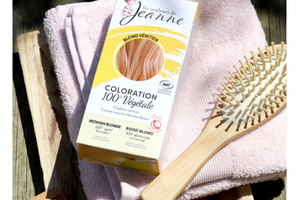 coloration végétale blond vénitien Les Couleurs de Jeanne