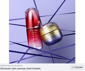 échantillons gratuit soins Shiseido