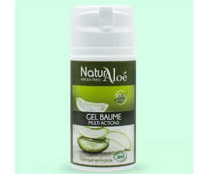gel baume d'Aloé-Vera multi-actions biologique de Natur'Aloé