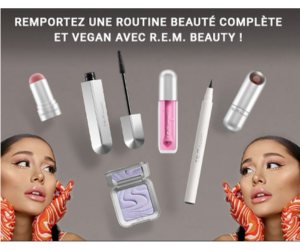 lot de produits de beauté R.E.M Beauty à gagner