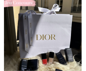paulinejeanne coffret Dior à gagner