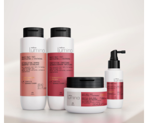 routine soins anti-chute cheveux Lumina