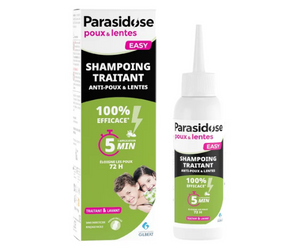 shampooing traitant anti-poux et lentes Parasidose