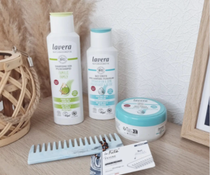 lot de soins capillaires Lavera