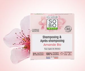 shampooing & après-shampooing solide amande bio bio So'Bio Etic