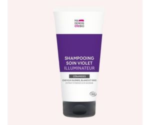 shampooing soin violet illuminateur Mademoiselle Bio
