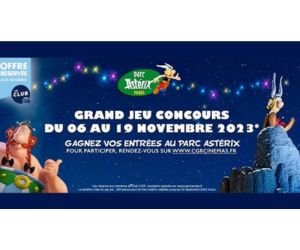 un lot de 2 entrées au Parc Astérix à remporter