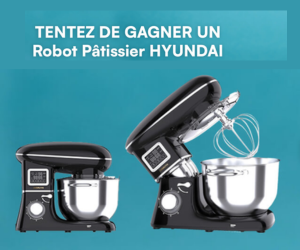 Jeu concours Bluetech robot pâtissier Hyundai à gagner