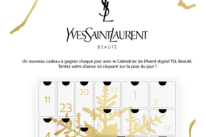 calendrier de l'avent Yves Saint Laurent