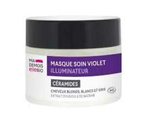 masque soin violet illuminateur Mademoiselle Bio
