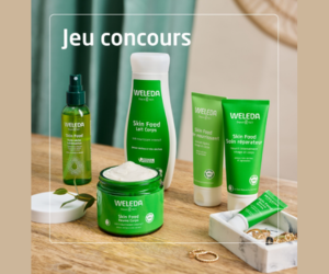 routine de soins Skin Food Weleda