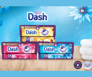 test gratuit boîte de lessive Dash Pods