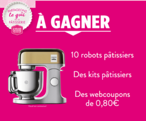 Jeu concours Elle & Vire robot pâtissier Kenwood