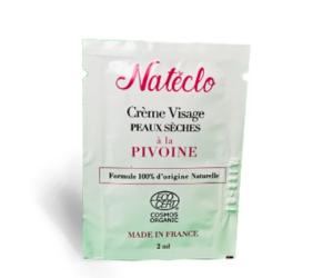 échantillon gratuit crème visage Natéclo