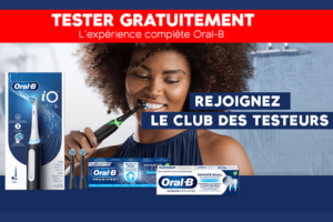 test gratuit lot de produits dentaires Oral-B